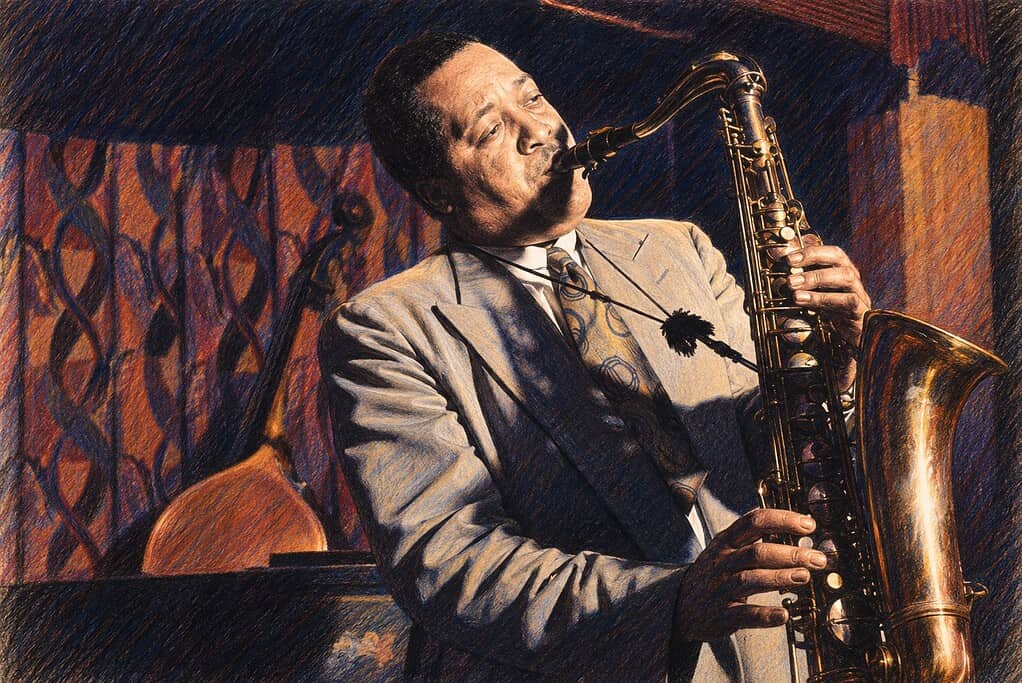 Lester Young artwork
